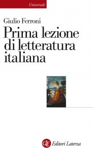 Copertina di 'Prima lezione di letteratura italiana'