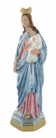 Immagine di 'Statua Maria Ausiliatrice in gesso dipinta a mano - 20 cm circa'