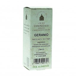 Copertina di 'Olio essenziale geranio graveolens - 12 ml'