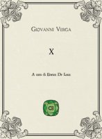 X - Verga Giovanni