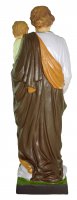 Immagine di 'Statua da esterno di San Giuseppe in materiale infrangibile dipinta a mano da circa 20 cm'