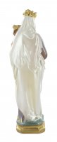 Immagine di 'Statua Madonna del Carmine in gesso madreperlato dipinta a mano - circa 20 cm'