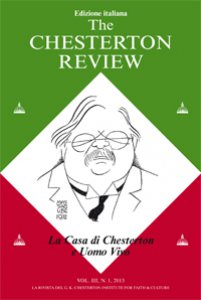 Copertina di 'The Chesterton Review 2013'