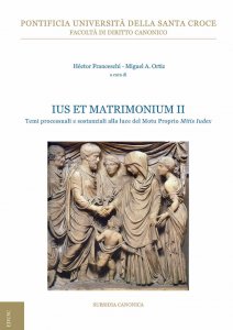 Copertina di 'Ius et Matrimonium'