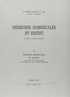 Sermones dominicales et festivi [vol_2] / Sermones dominicales et mariani - Antonio di Padova (sant')