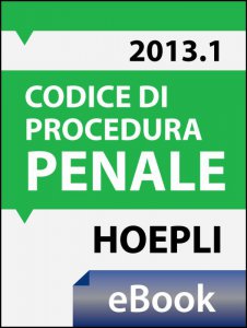 Copertina di 'Codice di procedura penale 2013'