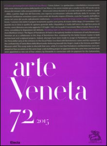 Copertina di 'Arte veneta. Rivista di storia dell'arte (2015). Ediz. illustrata'