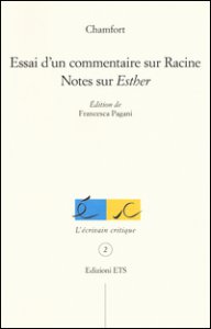 Copertina di 'Essai d'un commentaire sur Racine. Notes sur Esther'