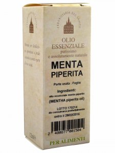Copertina di 'Olio essenziale menta piperita 12 ml.'