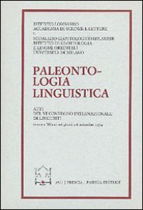 Copertina di 'Paleontologia linguistica'