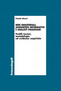 Copertina di 'Beni immateriali, asimmetrie informative e analisti finanziari'