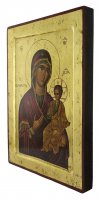 Immagine di 'Icona Madonna con il Bambino, produzione greca su legno - 31,5 x 24 cm'
