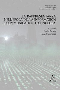 Copertina di 'La rappresentanza nell'epoca della information e communication technology'