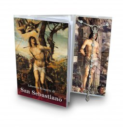 Copertina di 'Libretto con rosario San Sebastiano ? italiano'