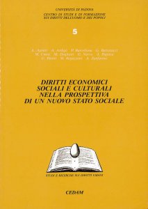 Copertina di 'Diritti economici sociali e culturali nella prospettiva di un nuovo stato sociale'