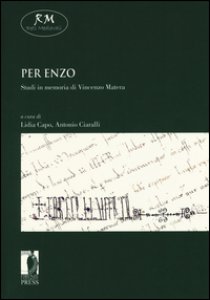Copertina di 'Per Enzo. Studi in memoria di Vincenzo Matera'