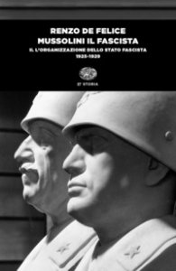 Copertina di 'Mussolini il fascista'