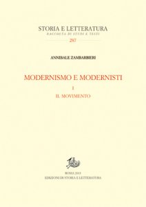 Copertina di 'Modernismo e modernisti vol.1'