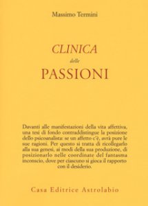 Copertina di 'Clinica delle passioni'