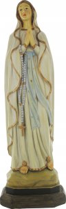Copertina di 'Statua Madonna Lourdes resina colorata cm 40'