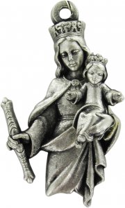 Copertina di 'Medaglia Madonna Ausiliatrice in metallo ossidato - 3 cm'