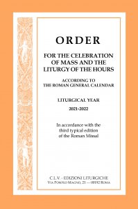 Copertina di 'Order for the celebration of Mass and the Liturgy of the Hours according to the Roman General Calendar. Liturgical Year 2021-2022.'