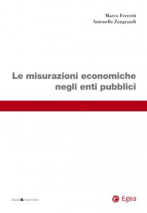 Copertina di 'Le misurazioni economiche negli enti pubblici'