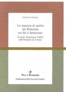 Copertina di 'Un maestro di spirito nel Piemonte tra Sei e Settecento'