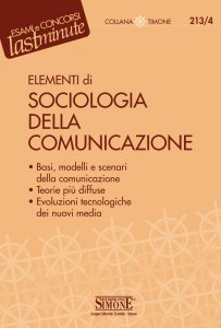 Copertina di 'Elementi di Sociologia della Comunicazione'