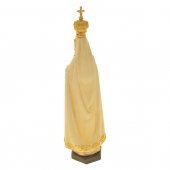 Immagine di 'Statua in resina colorata "Madonna di Fatima" - altezza 18 cm'