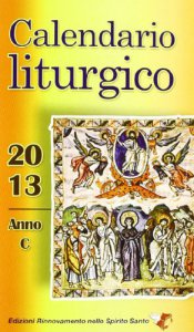 Copertina di 'Calendario liturgico 2013'