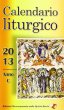 Calendario liturgico 2013