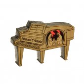 Presepe su pianoforte in legno