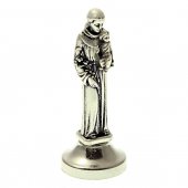 Statuina magnetica in metallo "Sant'Antonio di Padova" - 5,5 cm