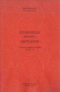Copertina di 'Evangelo secondo Giovanni: Commento esegetico-spirituale: capitoli 1-12'