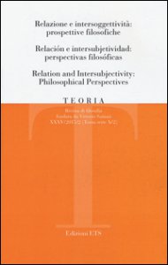 Copertina di 'Teoria. Rivista di filosofia (2015). Ediz. italiana, inglese e spagnola'