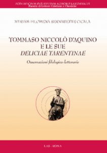 Copertina di 'Tommaso Niccolò D'Aquino e le sue deliciae tarentinae'
