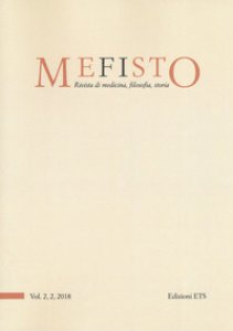 Copertina di 'Mefisto. Rivista di medicina, filosofia, storia. Ediz. italiana e inglese (2018). Vol. 2/2'