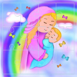 Copertina di 'Mini puzzle "Maria e il Bambino" (12 pezzi)'