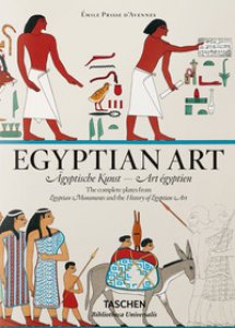 Copertina di 'mile Prisse D'Avennes. Egyptian art. Ediz. inglese, francese e tedesca'