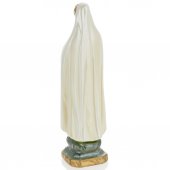 Immagine di 'Statua in gesso madreperlato Madonna di Fatima dipinta a mano - cm 30'
