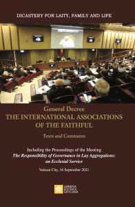 Copertina di 'General Decree THE INTERNATIONAL ASSOCIATIONS OF THE FAITHFUL. Texts and Comments.'