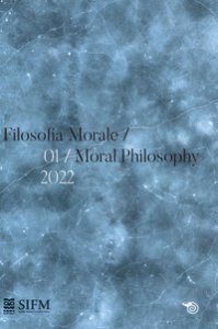Copertina di 'Filosofia morale-Moral philosophy (2022). Ediz. bilingue'