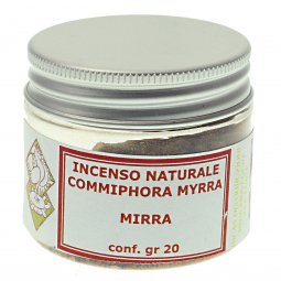 Copertina di 'Incenso naturale commiphora myrra in grani fragranza mirra - peso 20 g'