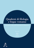 Quaderni di filologia e lingue romanze. Ricerche svolte nell'Universit di Macerata (2016). Con CD-ROM