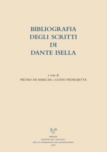 Copertina di 'Bibliografia degli scritti di Dante Isella'