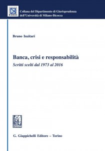 Copertina di 'Banca, crisi e responsabilit'