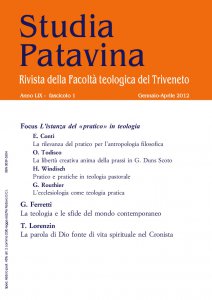 Studia Patavina 2012/1