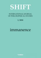 Shift. International journal of philosophical studies (2018)