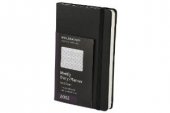 Agenda settimanale orizzontale 2012 - copertina rigida - nero - tascabile